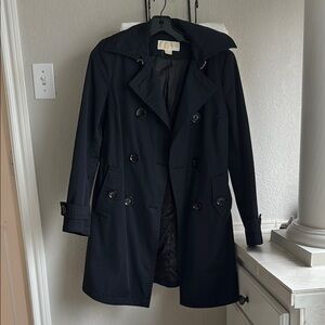 Michael Kors  Black Women's trench Coat